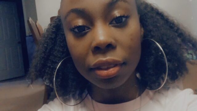 Ta'Kirah Jeffries selfie