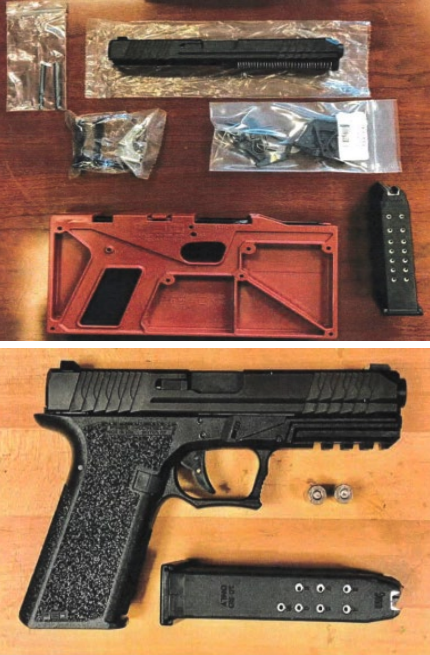 An image of a Polymer80 "Buy Build Shoot" kit included in the Bondi v. VanDerStok Supreme Court opinion accompanied by the text, "The first picture below shows the kit; the second depicts the gun the kit yields."